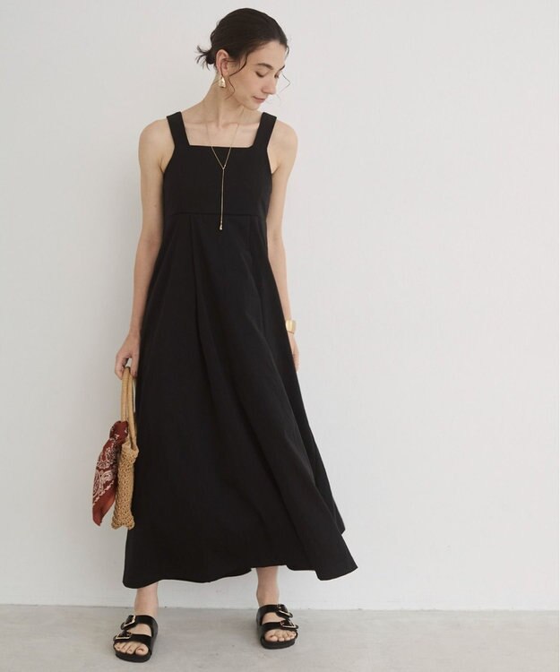 WEGO 【ANGIE VINTAGE】バックベルトジャンパースカート ブラック