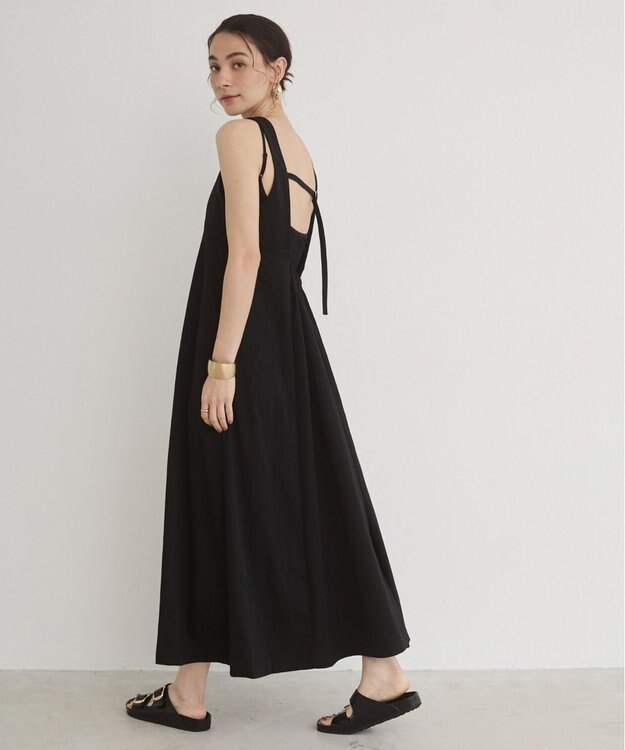 WEGO 【ANGIE VINTAGE】バックベルトジャンパースカート ブラック