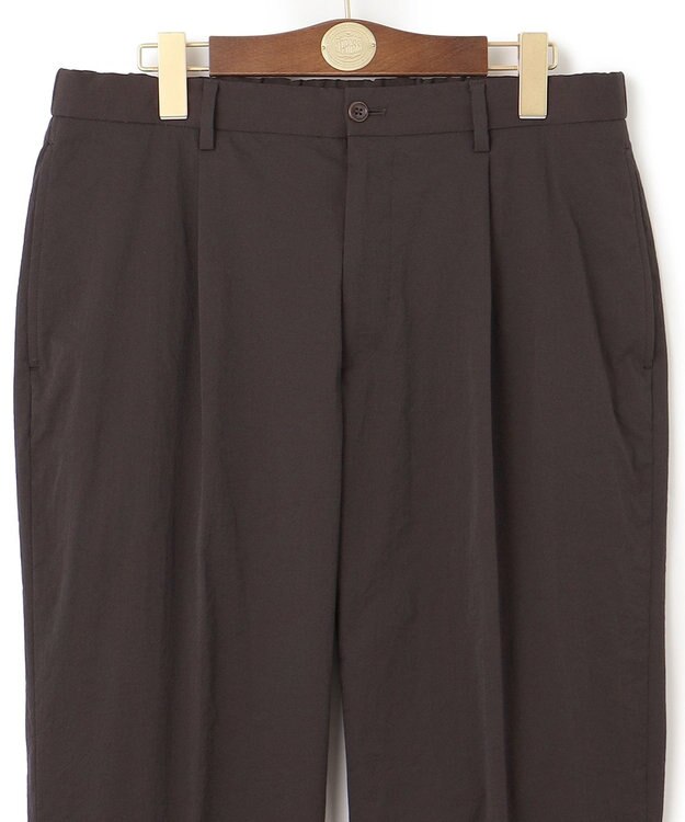 J.PRESS MEN 【MECHANICAL】スローンイージーワンタック スラックス ダークブラウン系