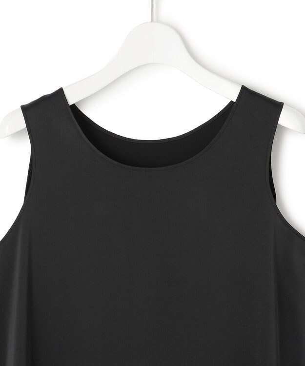 23区 【Oggi5月号掲載】ミスティサテン タンクトップ グレー系