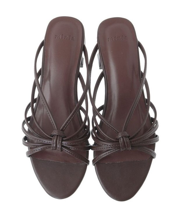 Green Parks ・ｍｉｎｉａ　アミサンダル Brown