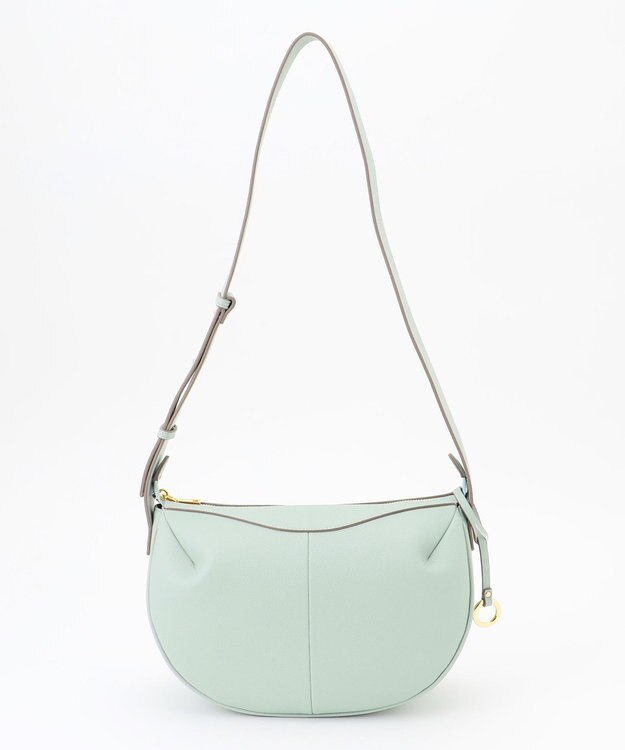 組曲 ハーフムーンショルダー バッグ スモーキーグリーン系