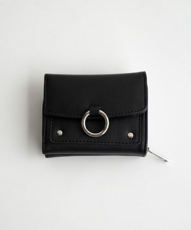 WEGO リングフラップウォレット ブラック