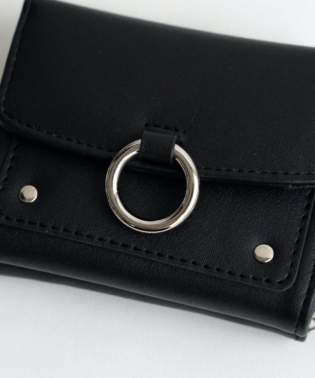 WEGO リングフラップウォレット ブラック