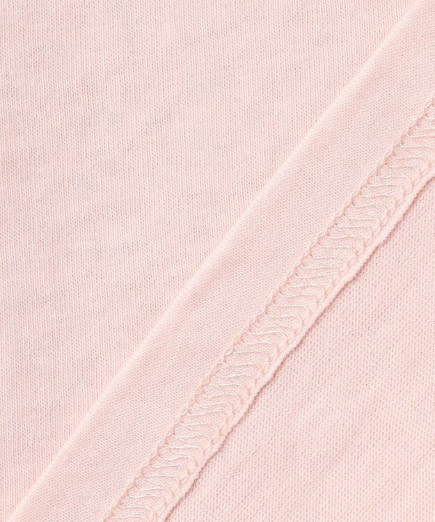 ANY KIDS チュール袖 七分Tシャツ ピンク