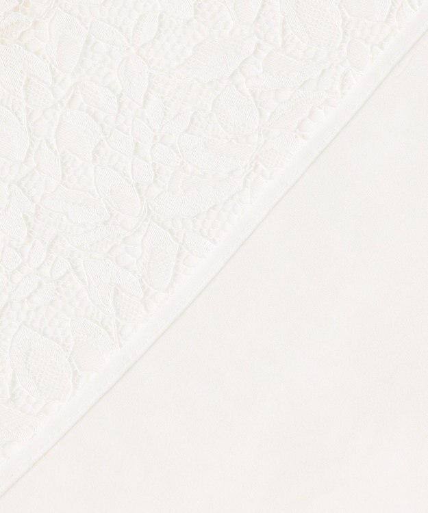 ANY SIS L 【洗える】レイヤードレース ブラウス オフ