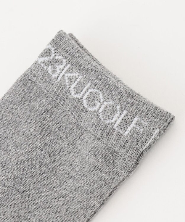 23区GOLF 【WOMEN】ベーシック ハイソックス ライトグレー系