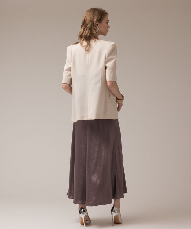 GRACE CONTINENTAL パフスリーブジャケット キナリ