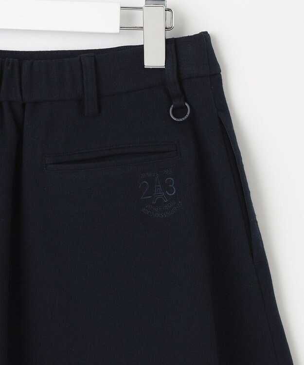 23区GOLF きれい目エレガントスタイルに！【WOMEN】【ストレッチ】フレアスカート ネイビー系