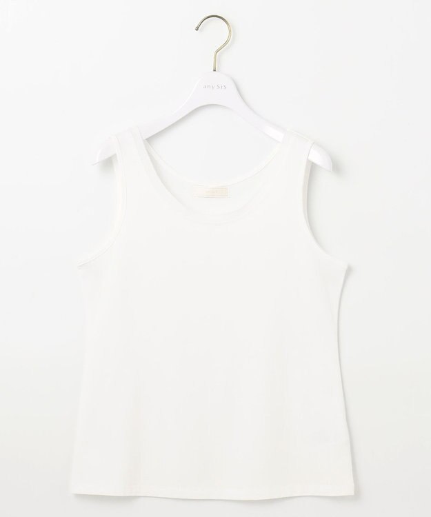 ANY SIS 【吸水速乾・UVケア・接触冷感】コンフォートジャージー タンクトップ オフ