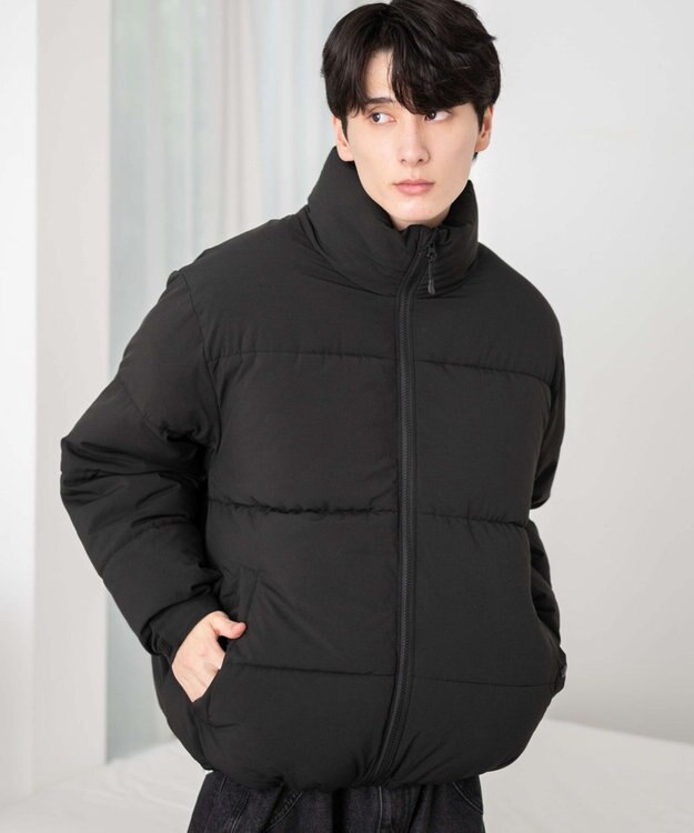 WEGO 【ユニセックス着用ITEM】パデッドブルゾン ブラック