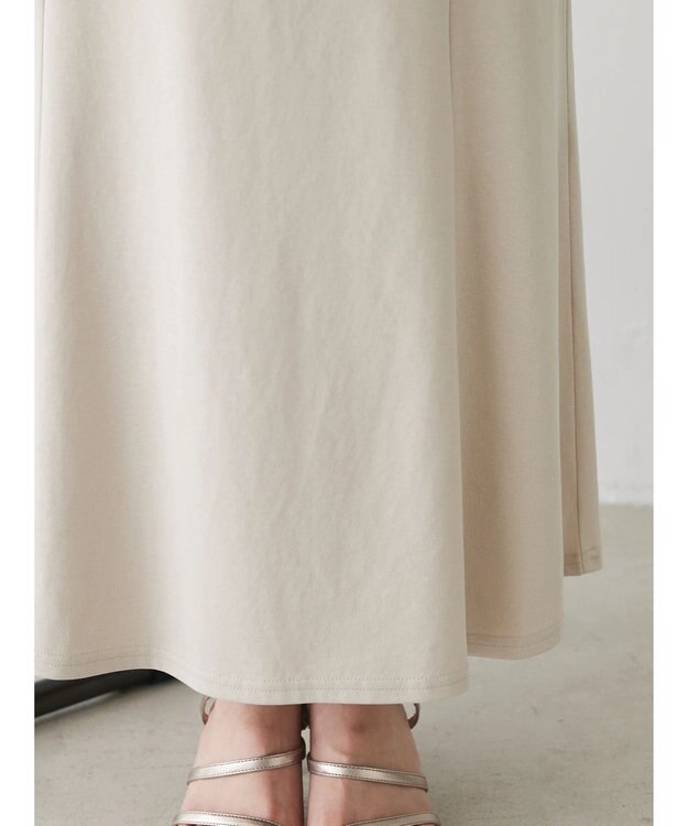 Green Parks カットワークデザインカットソーワンピース Beige