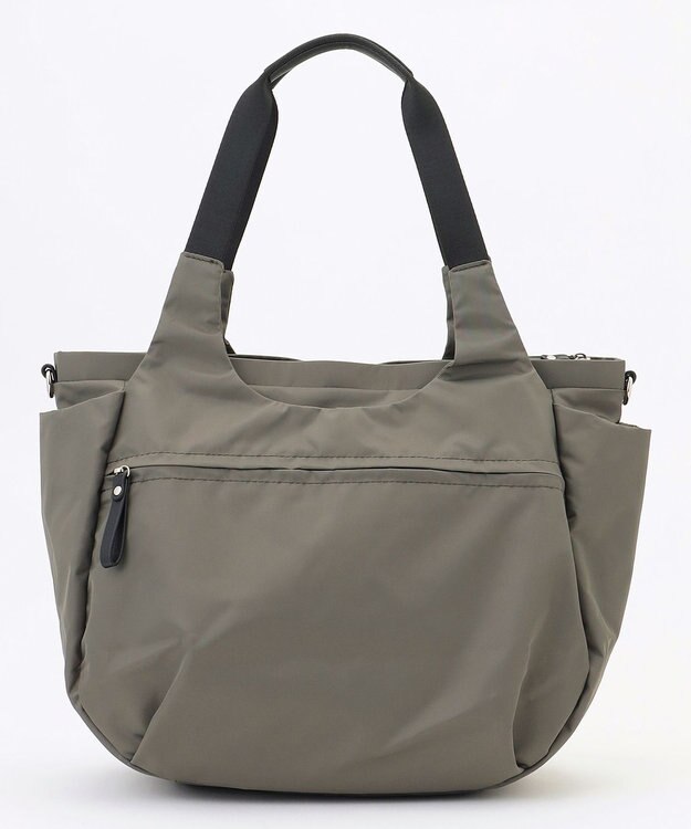 LA BAGAGERIE 【MONICA】ラウンド2WAYトートバッグ ダークグレー