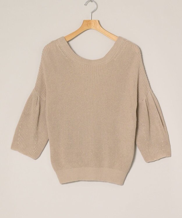 ONWARD Reuse Park 【any FAM】ニット春夏 ベージュ