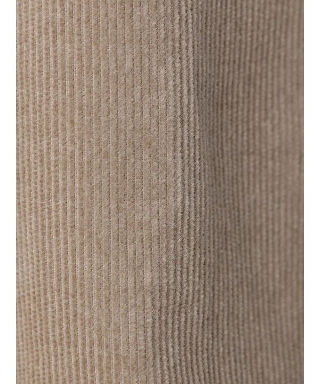 CRAFT STANDARD BOUTIQUE コーデュロイリラックスパンツ Gray Beige