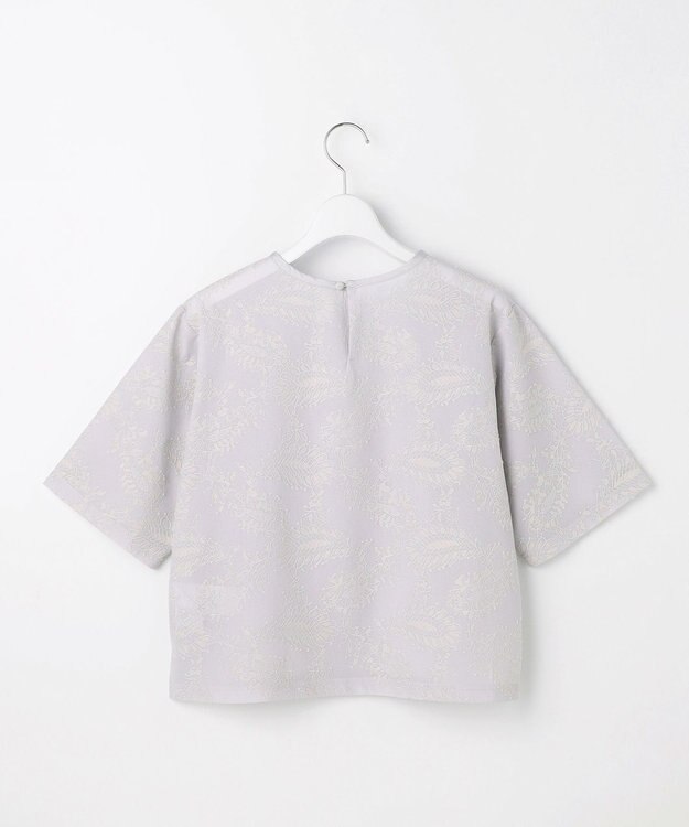 ANY SIS S レースクロップド プルオーバー アイスグレー