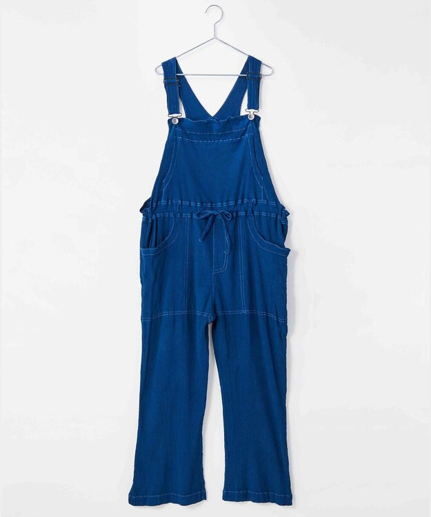 crêprie tsumori chisato creperie INDIGO JUMPSUIT クレプリ インディゴサロペット INDIGO NAVY