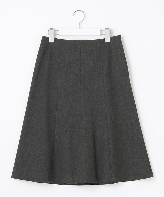 J.PRESS LADIES 【洗える】アルガンシルク スカート グレー系