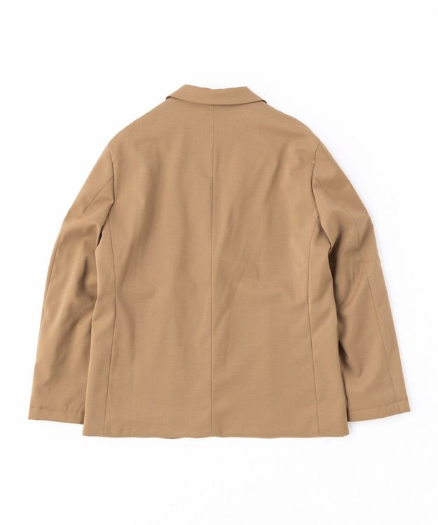 UNFILO MENS ウールライクテーラードジャケット ブラウン