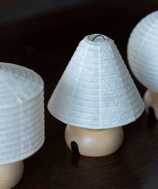 ちょうちん堂 【月白】UROKO 鱗 ちょうちん ライト