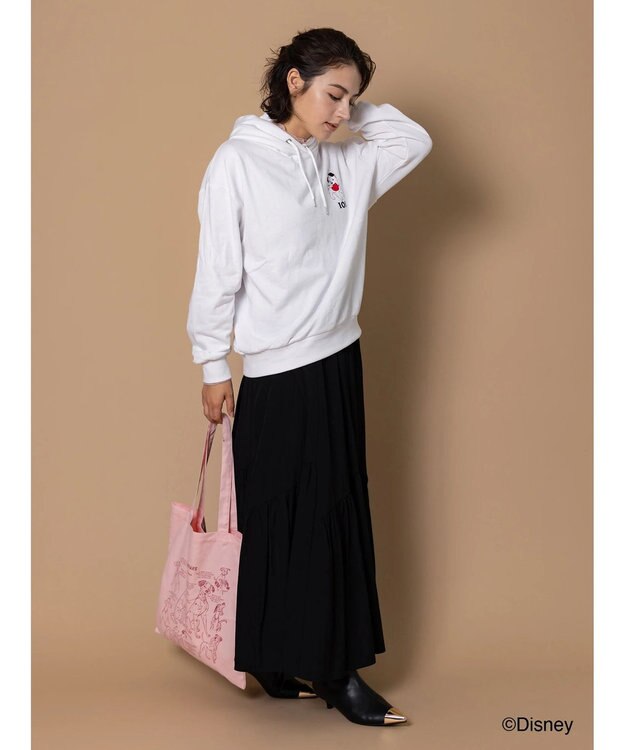 Te chichi 【Disney】101/プルオーバーパーカー オフホワイト