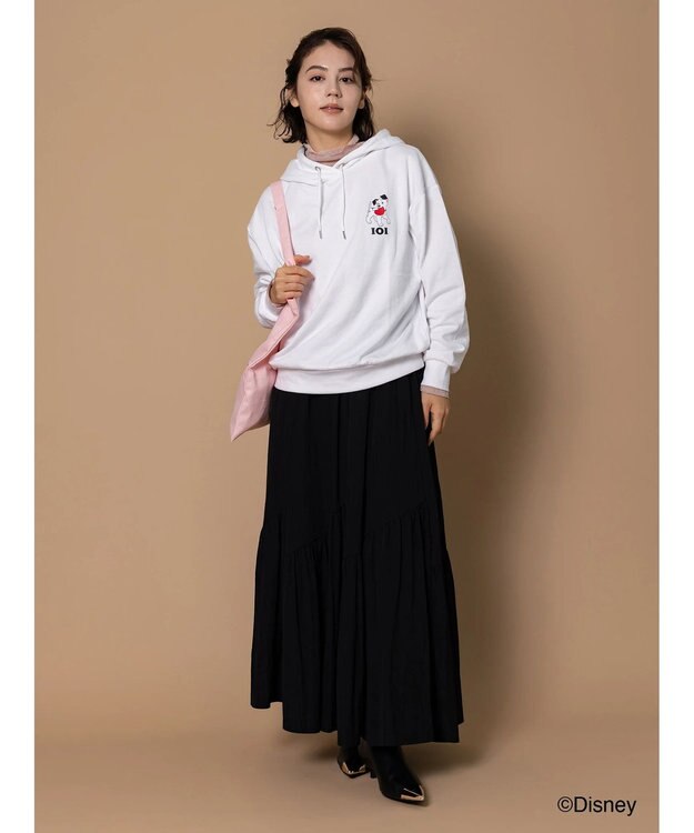 Te chichi 【Disney】101/プルオーバーパーカー オフホワイト
