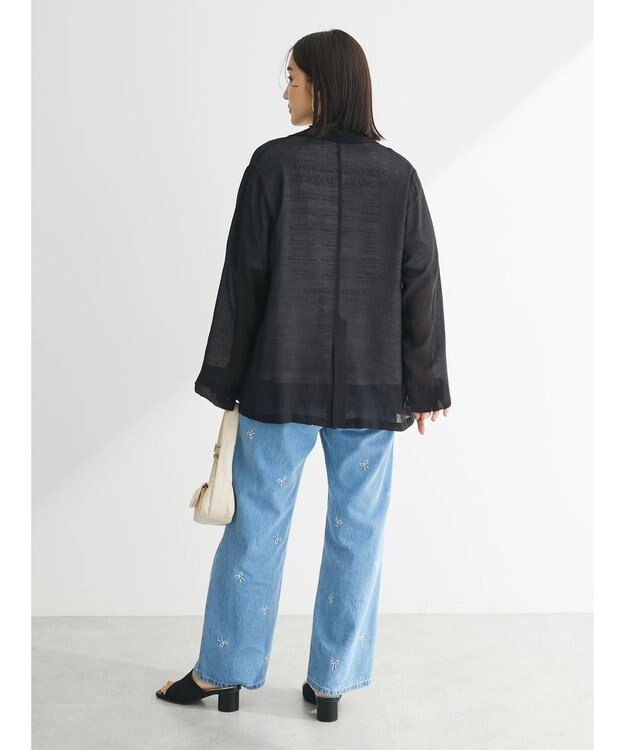 Green Parks ・ＥＬＥＮＣＡＲＥ　ＤＵＥ　シアーテーラージャケット Black