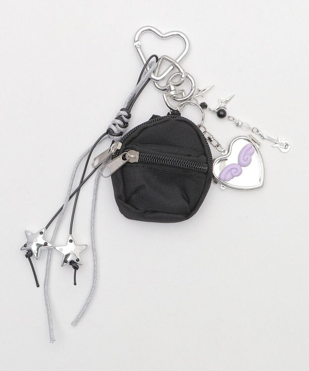 WEGO バッグモチーフセットキーホルダー ブラック