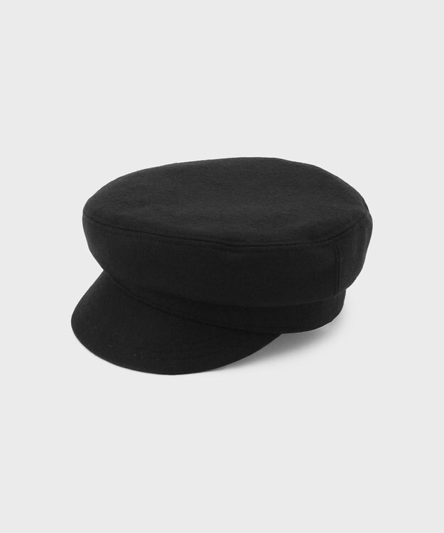 GRACE CONTINENTAL Ferrucio Vecchi ファーキャスケット ブラック