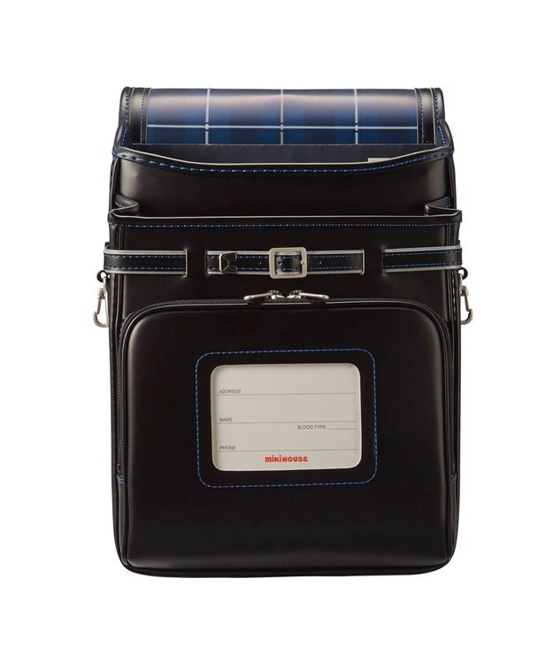 MIKI HOUSE HOT BISCUITS 【ミキハウス】 クラリーノタフロックNEO ランドセル(エンブレム型押し)【箱入】 黒