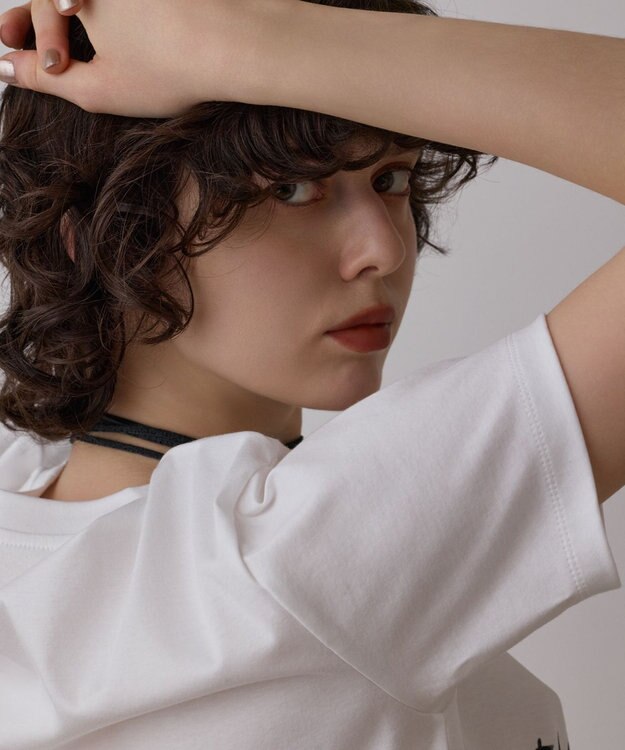 GRACE CONTINENTAL ロゴコラボTシャツ ホワイト