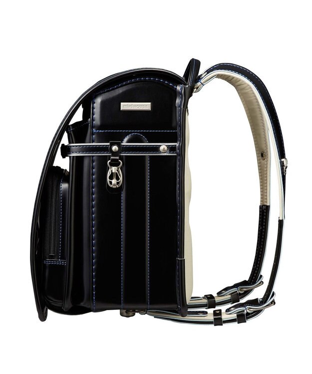 MIKI HOUSE HOT BISCUITS 【ミキハウス】 クラリーノタフロックNEO ランドセル(エンブレム型押し)【箱入】 黒