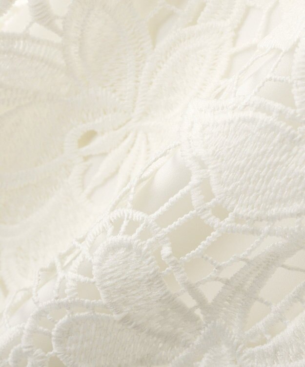 YECCA VECCA レースブルゾン Ivory