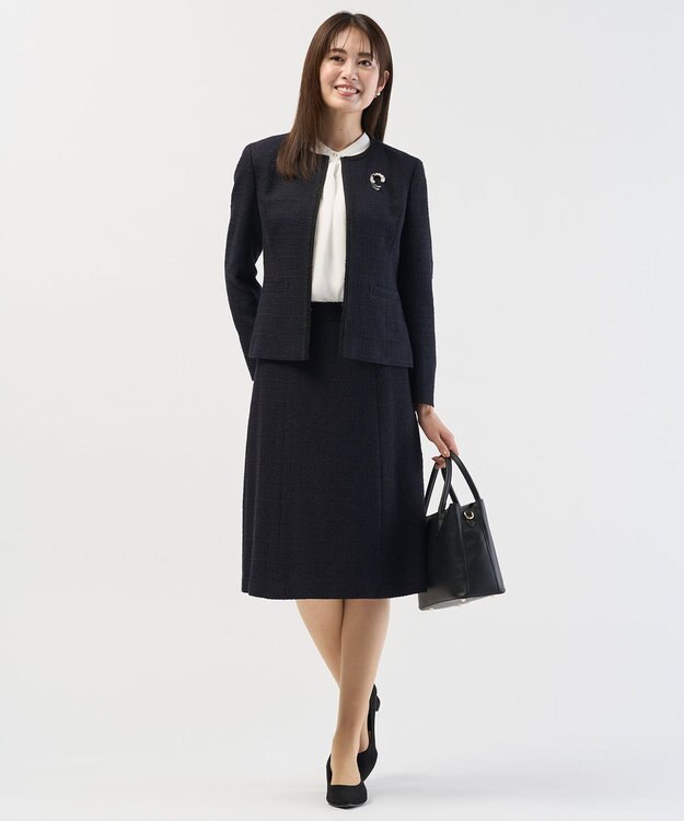 J.PRESS LADIES PEASパール ブローチ シルバー系