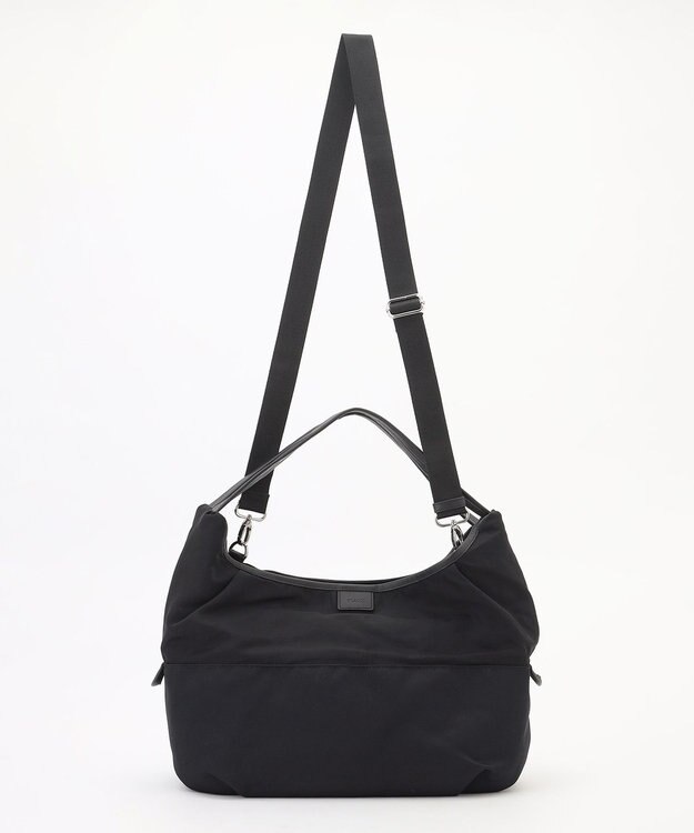 Y'SACCS シワナイロン2WAYトートバッグ Mサイズ ブラック