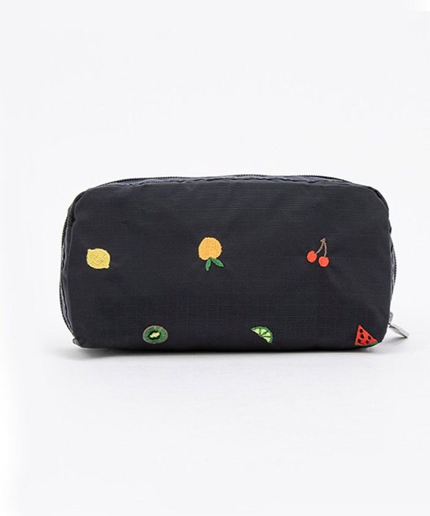LeSportsac RECTANGULAR COSMETIC/ミックスドフルーツエンブロイダリー ミックスドフルーツエンブロイダリー