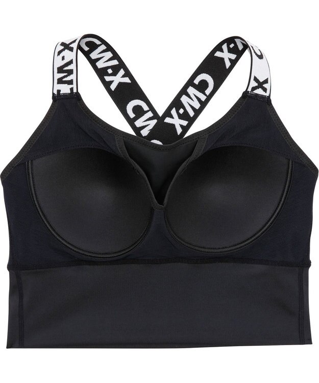 CW-X 【WOMEN】 スポーツゆれケアブラ 【スポーツ時のゆれからバストを守る】 吸汗速乾（本体） HTY021 /ワコール ブラック