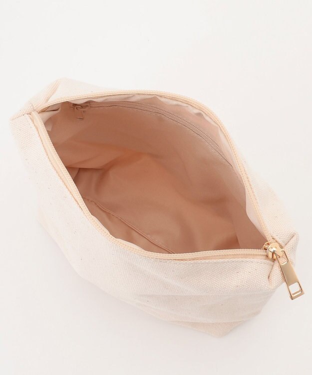 LA BAGAGERIE 【MONICA】A4フリンジキャンバストート キャメル×アイボリー