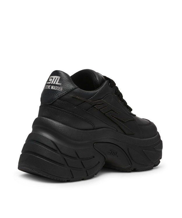 STEVE MADDEN BIONIC 2 ボリュームソールスニーカー ブラック