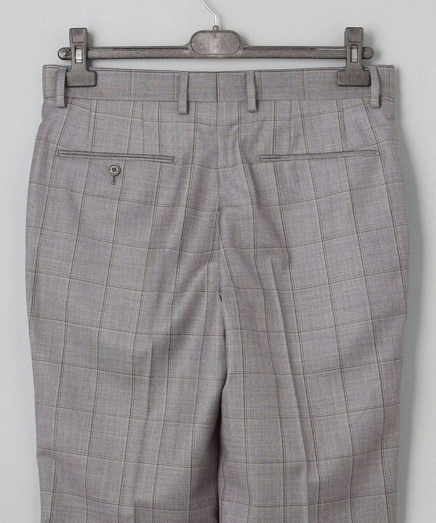 GOTAIRIKU 【DORMEUIL】AMADEUS365 3ピーススーツ （グレーチェック） ライトグレー系4