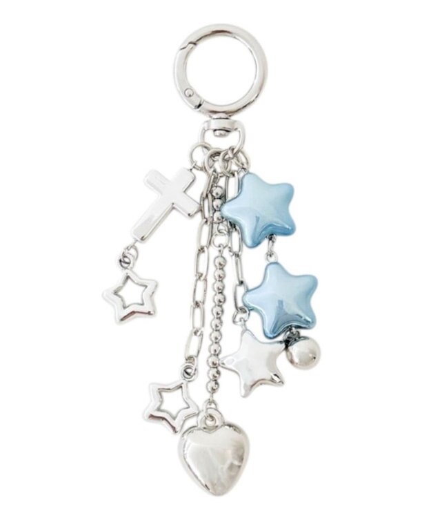 WEGO スタークロスミックスキーホルダー ブルー