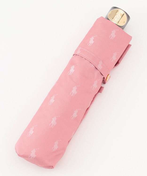 MOONBAT POLO RALPH LAUREN(ポロ ラルフローレン)折りたたみ傘 PPジャカード