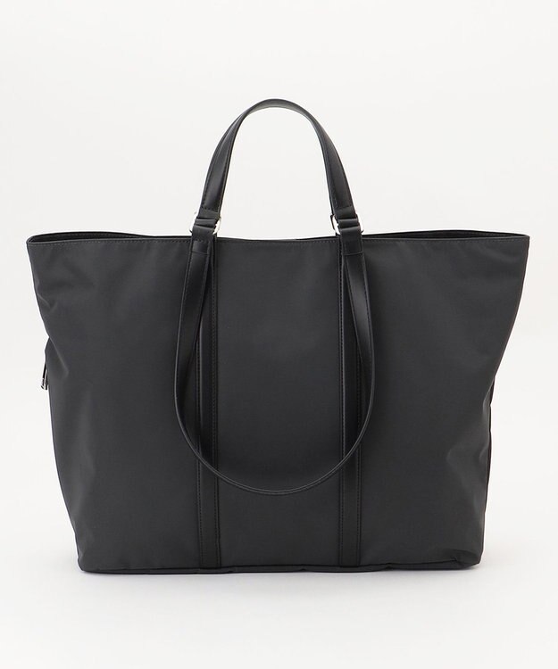 ICB 【A4サイズ収納可】2WAYハンドルトート チャコール系