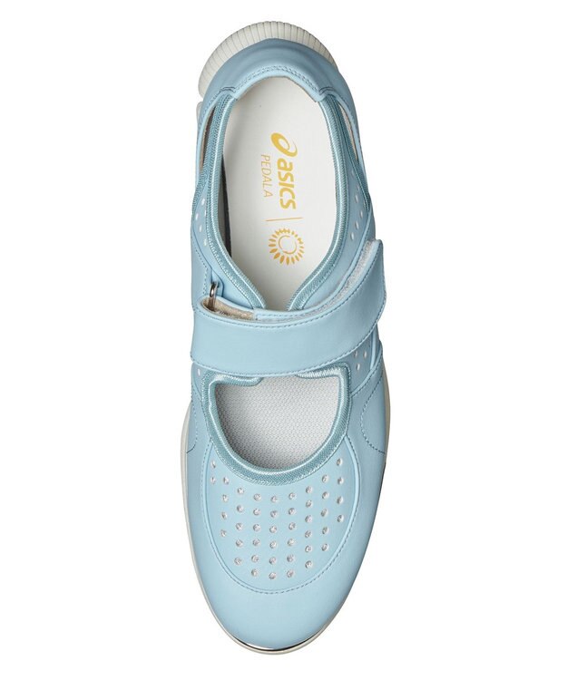 ASICS WALKING ペダラ ライドウォークコネクト レディース 2E ブルー系