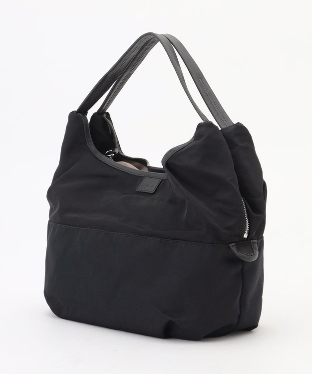 Y'SACCS シワナイロン2WAYトートバッグ Mサイズ ブラック