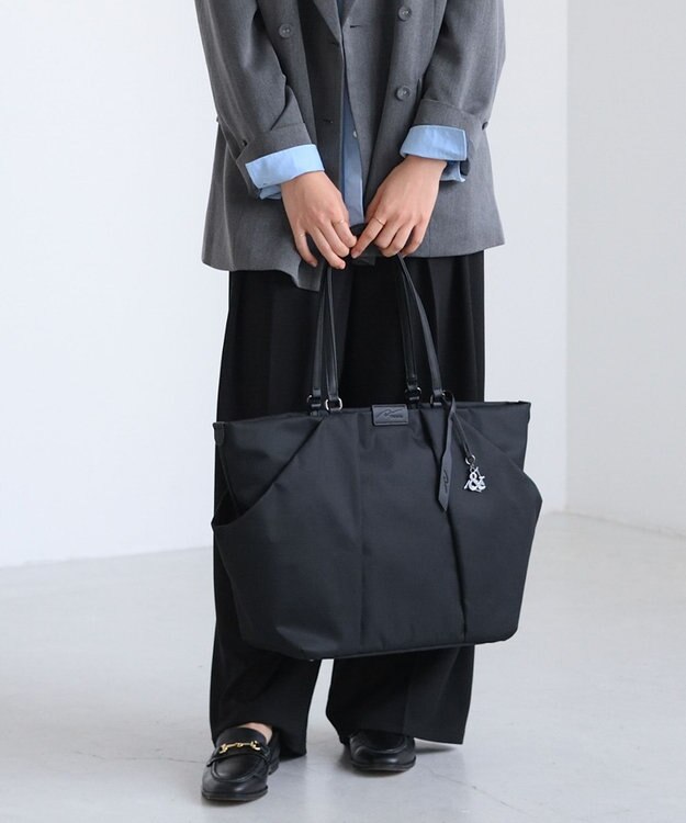 ACE BAGS & LUGGAGE W&.Day/Night スック トートバッグ A4 13.3インチPC 15184 ダブルアンドデイナイト ブラック