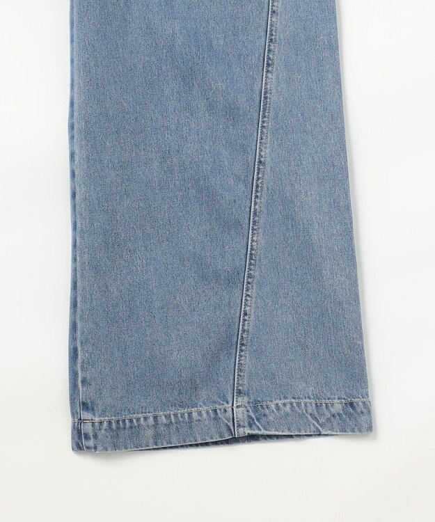 ANY L ルーズバギーデニム ブリーチ