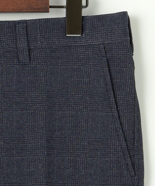 JOSEPH ABBOUD 【キングサイズ・ウエストも伸びる！/ストレッチ/弱撥水】ツィーディジャージ パンツ ネイビー系4