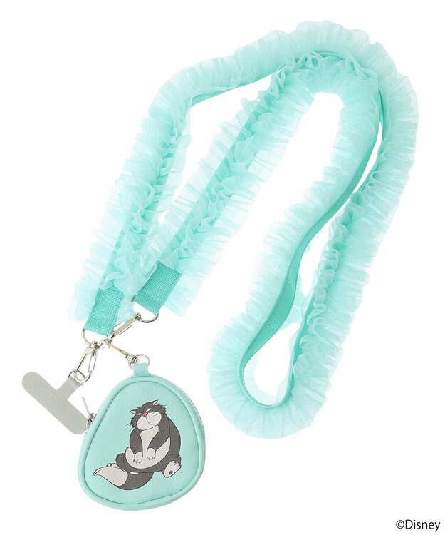 earth music&ecology Ｄｉｓｎｅｙ／チュールフリルスマホショルダー Mint