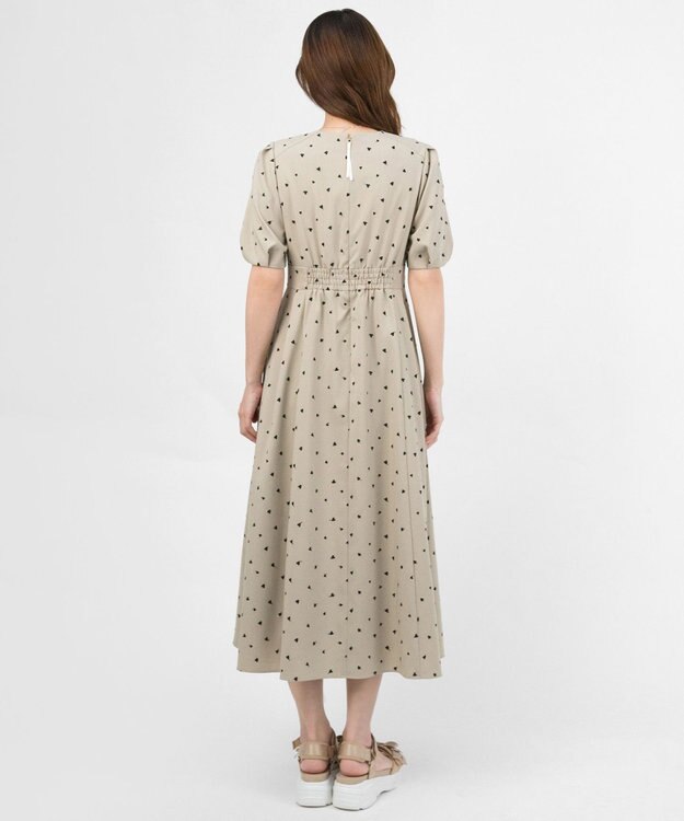 TOCCA 【星風まどかコラボ・大好評につき追加生産！】IN MY HEART ドレス ベージュ系7